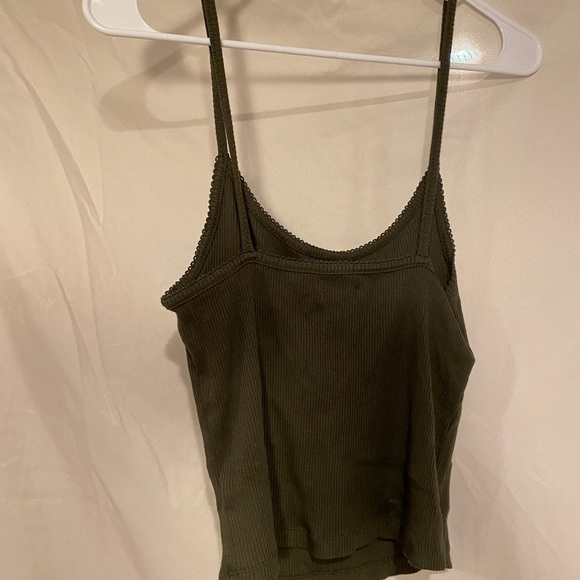 Army green tank top - Picture 2 of 3